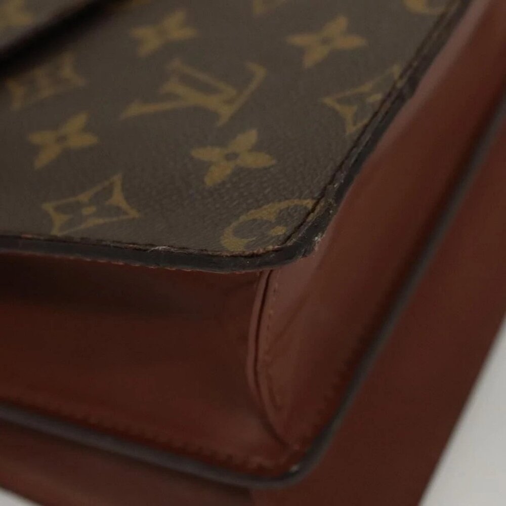 LOUIS VUITTON Monogram Concorde Hand Bag M51190 LV Auth BA4496 - Picture 3 of 16